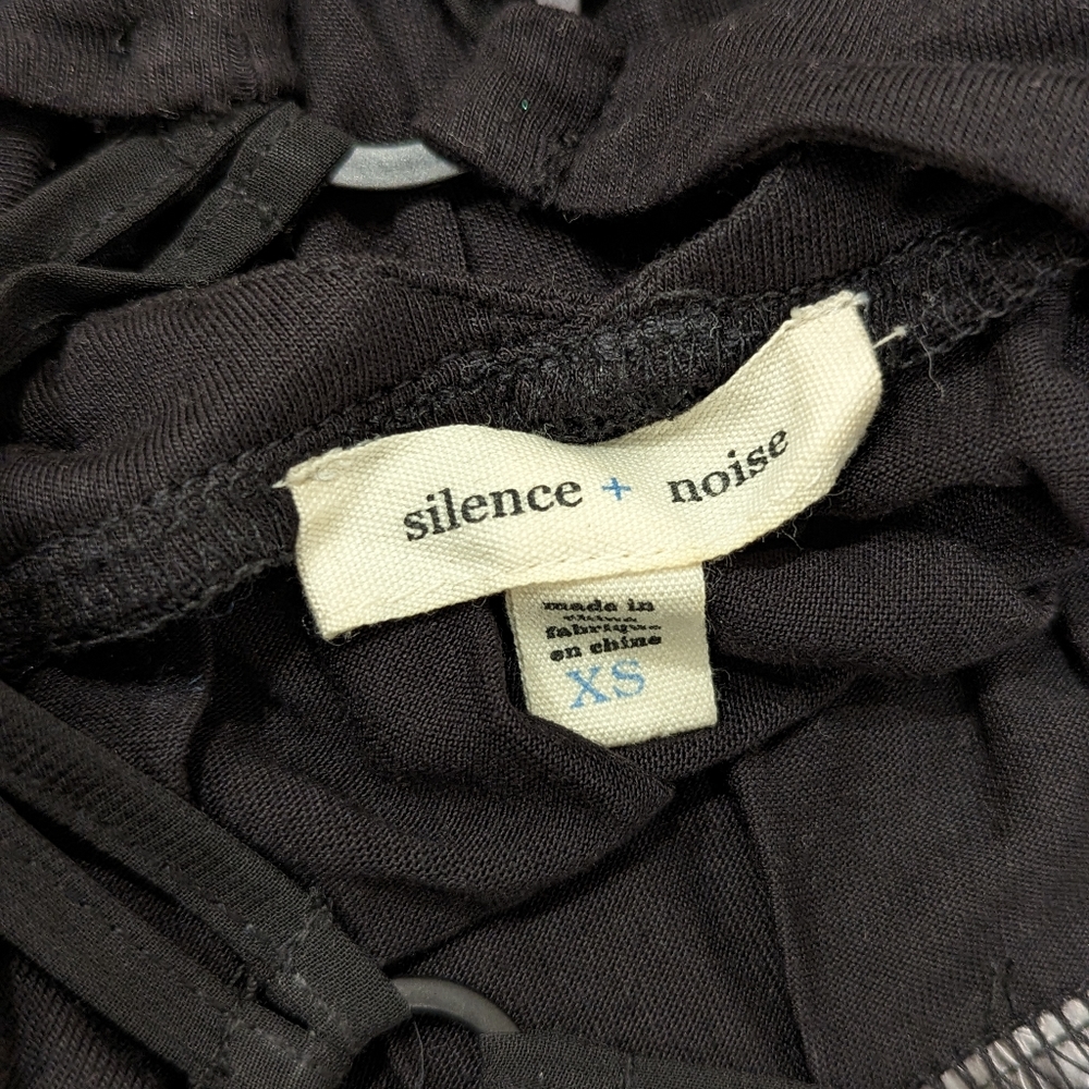 Silence + Noise Urban Outfitters Empire Waist Strappy Swing Dress Black Size XS - Picture 3 of 5